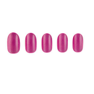 PaintLab Press on Nails Lavender Fairy Cat Eye Short Oval NWT